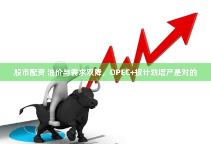 股市配资 油价与需求双降，OPEC+按计划增产是对的